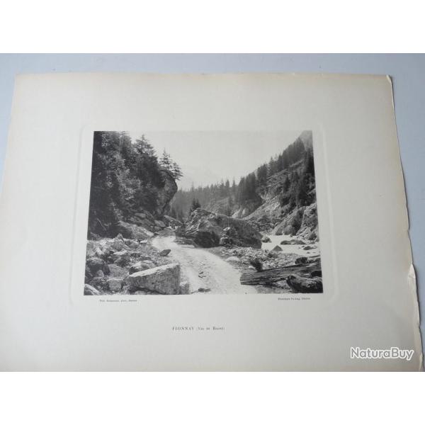 Photo Fred BOISSONNAS Fionnay (Val De Bagne) Suisse