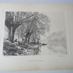 Photo Fred BOISSONNAS Les Saules De La Jonction Suisse