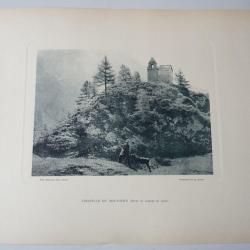 Photo Fred BOISSONNAS Chapelle Du Mauvoisin Suisse