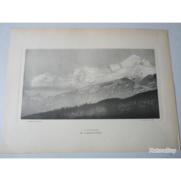 Photo Fred BOISSONNAS Le Mont - Blanc Suisse
