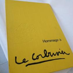 Coffret Hommage à le Corbusier hors série signés artistes