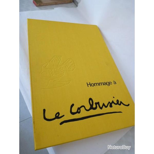 Coffret Hommage  le Corbusier hors srie signs artistes