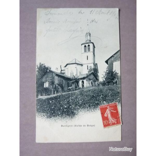 CPA 74 Burdignin ( Vall�e de Boege )