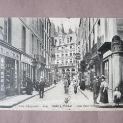 CPA 35 Saint-Malo - Rue Saint-Vincent