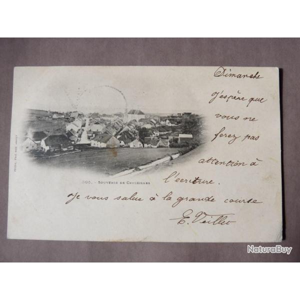 CPA 74 Souvenir De Cruseilles