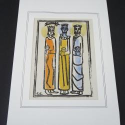 Bois Grav&eacute;s original dessin de No&euml;l C.Claude