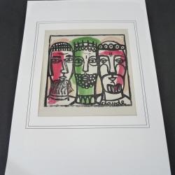 Bois Grav&eacute; original dessin de No&euml;l C.Claude