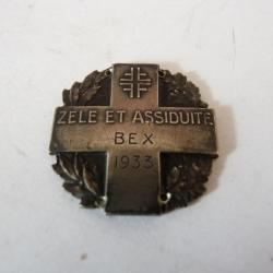 Insigne Gymnastique Suisse Bex 1933
