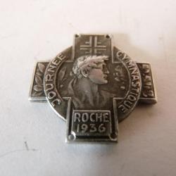 Insigne Gymnastique Suisse Roche 1936