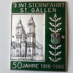 Insigne moto rallye St. Gallen 1916-1966