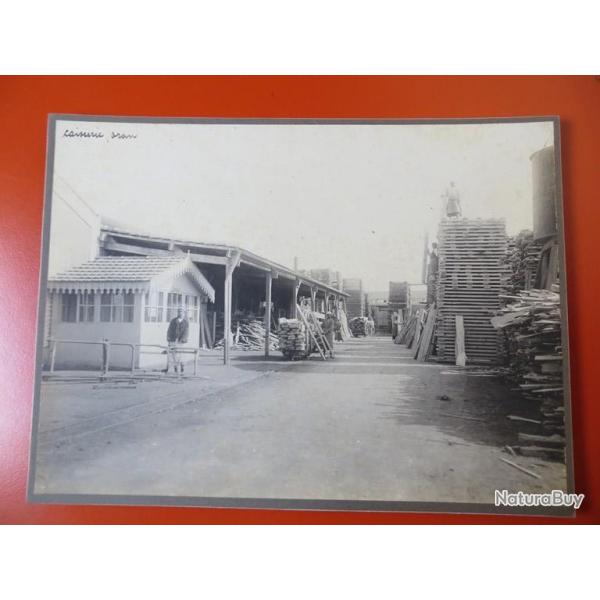 Photo Soci�t� Fran�aise d'Exploitations Foresti�res Oran Alg�rie 1913