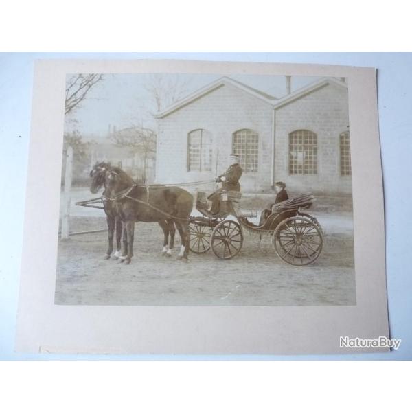 Ancienne Photographie Cal�che Berne Suisse