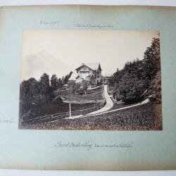 Photos ( 2 ) St.Beatemberg - Interlaken 1870
