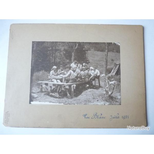 Photo Scouts Lac Blanc Juillet 1921