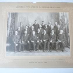 Photo Membres Fondateurs Du Cercle De L'Union