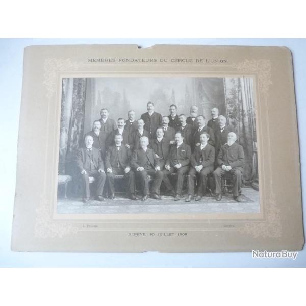 Photo Membres Fondateurs Du Cercle De L'Union