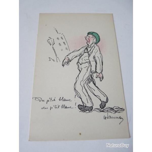 CPA illustr�e Suisse  Du p'tit blanc! du p'tit blanc!