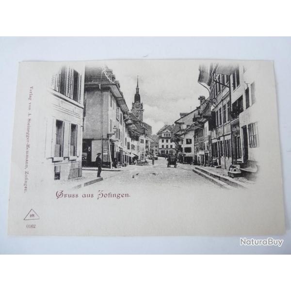 CPA Suisse Gruss aus Zofingen Carte Postale
