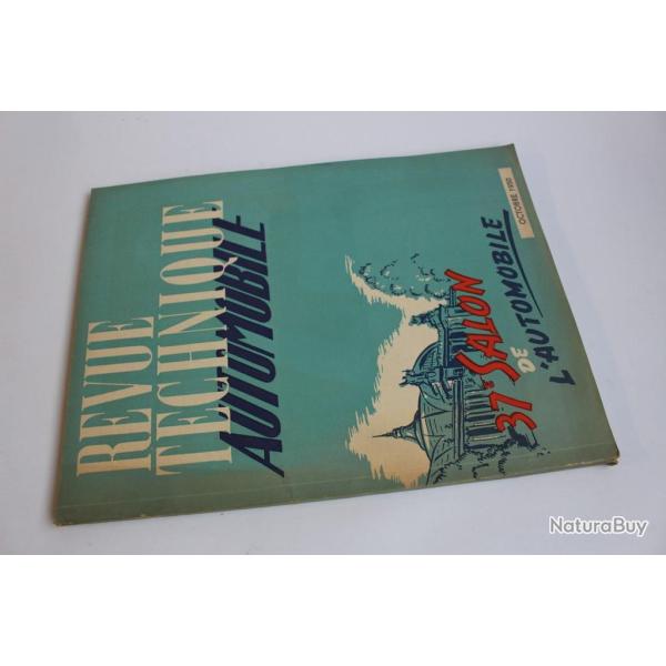 Revue Technique Automobile Salon automobile 1950