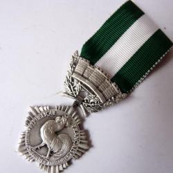 Médaille/décoration des collectivités locales argent