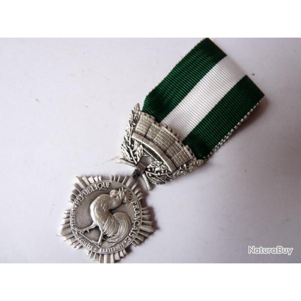 M�daille/d�coration des collectivit�s locales argent