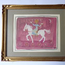 Peinture aquarelle Marie Claire Mermod