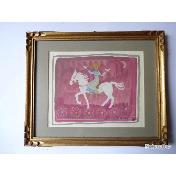 Peinture aquarelle Marie Claire Mermod