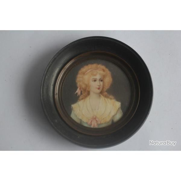 Peinture miniature Fran�ois I DUMONT (1751-1831)