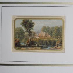 Ancienne gravure couleurs George BAXTER