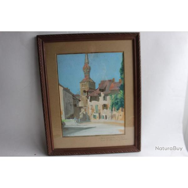 Peinture La Roche-sur-Foron Jean-Jacques DERIAZ Haute-Savoie