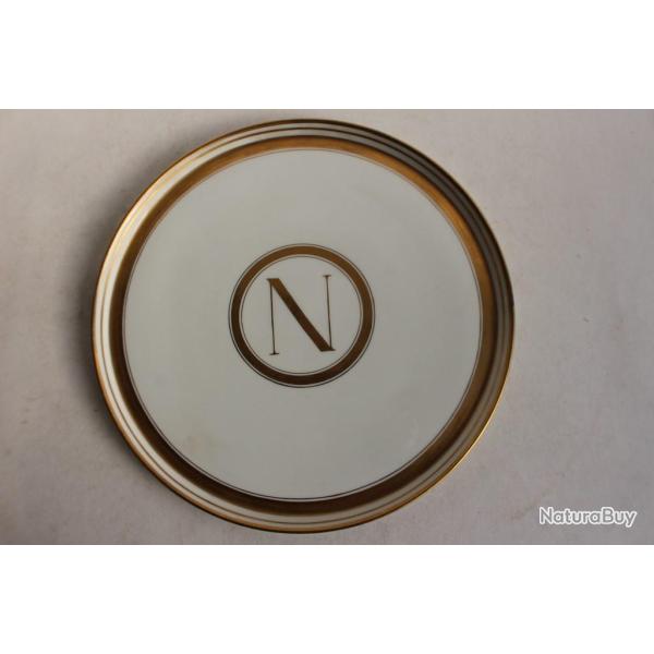 Grand plat porcelaine Napol�on