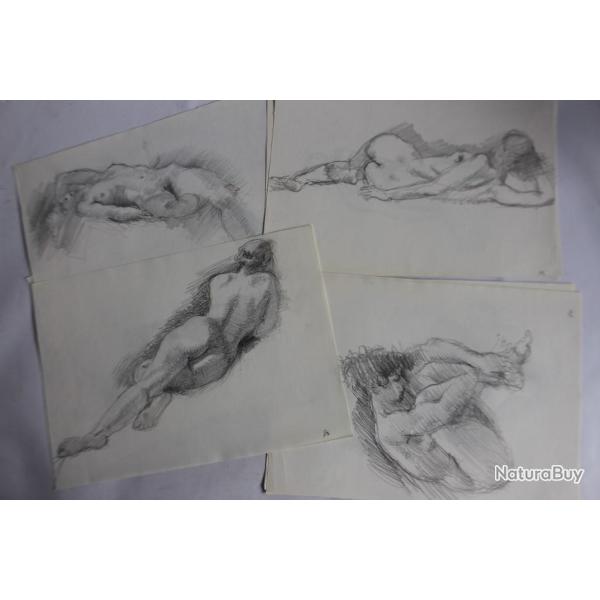 Dessins originaux femme nue REY �rotique