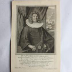 Gravure Leonhardus Holzhalbius XVIIIe Conrad Meyer Tigurine Zürich