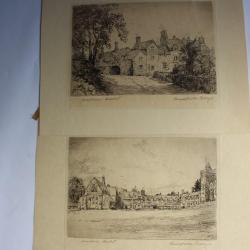 Gravures Wallace R. HESTER Bradfield College Royaume-Uni