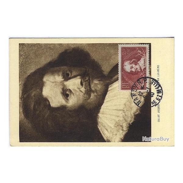 Carte-maximum France n� 330 - Jacques Callot