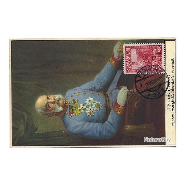 Carte-maximum Autriche N�113 - Kaiser Franz Joseph
