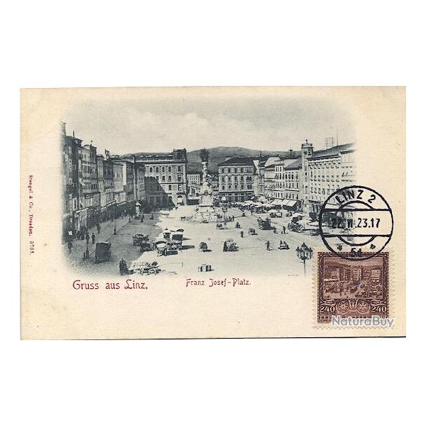 Carte-maximum Autriche N�308 - Gruss aus Linz