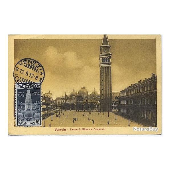 Carte-maximum Italie - N�94 - Campanile de Venise