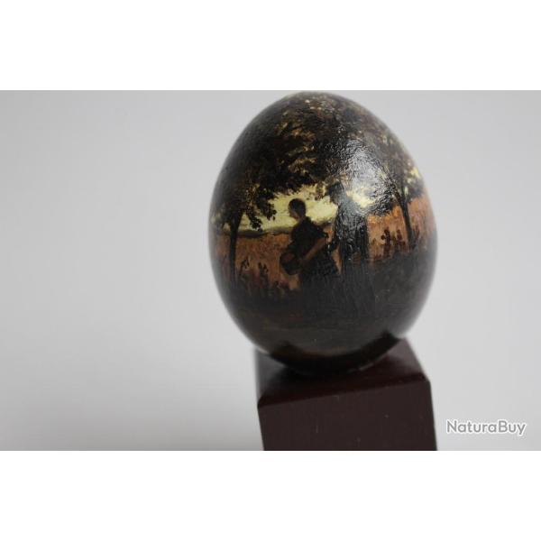 OEuf peint Le retour Israels peinture � l'huile RAPP