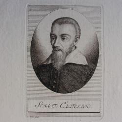 Gravure XVIIIe siècle Sebast Castelljo