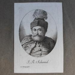 Gravure XVIIIe siècle J. R. Schmid