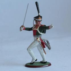 Soldat de plomb russe Sphere ????? Officier d'infanterie de ligne russe