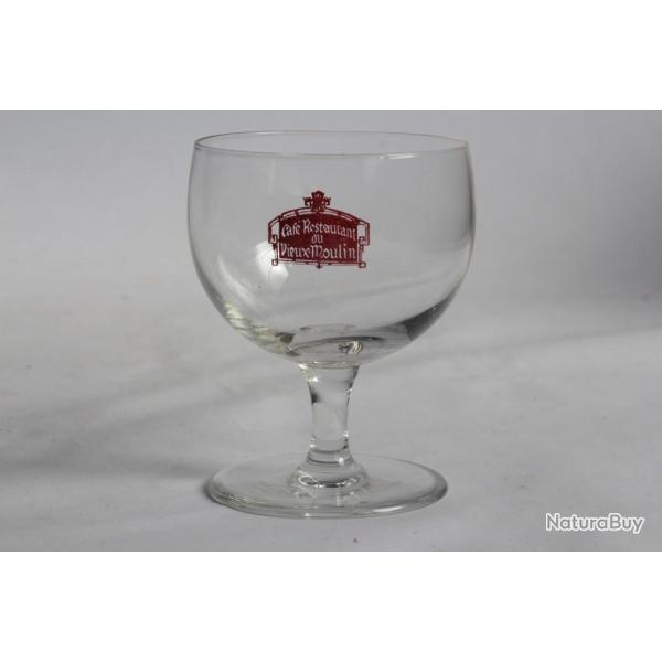 Ancien verre Caf� Restaurant du Vieux-Moulin