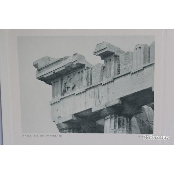 Fred BOISSONNAS Photo H�liogravure Parth�non Ath�nes Gr�ce