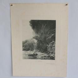 Fred BOISSONNAS Photo Héliogravure Les Troglodytes