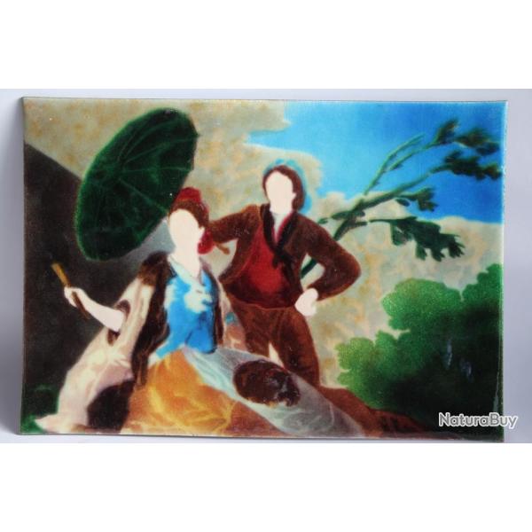 Peinture �maux sur cuivre