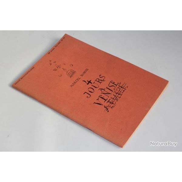 Revue Neuchteloise 4 Jours  Venise Marcel North 1977