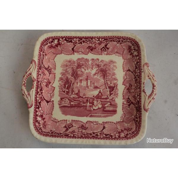 Plateau Terre de fer MASON'S Vista pink England Tray