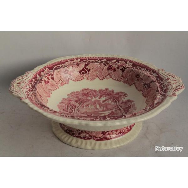 Coupe sur pied Terre de fer MASON'S Vista pink England