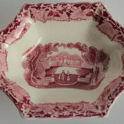 Coupelle Terre de fer MASON'S Vista pink England Dish